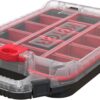 Keter Stack-n-Roll Modular Tools Organizer for Garage Storage and DIY. 3 Piece Resin Rolling Tool Box System for Small Parts