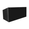 Extreme Max Dual Fuel Jug Holder – Aluminum Design for Two 5 Gallon Jugs. Black Storage Organizer for Trailers & Garages