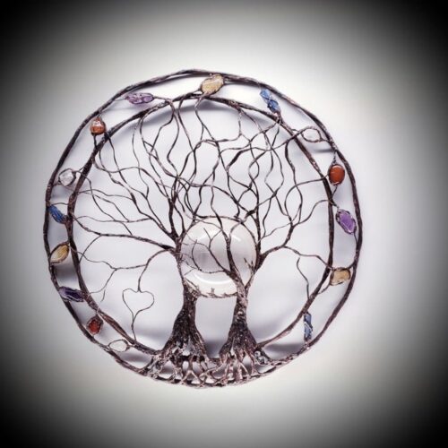 Circle Of Life - Metal Tree Wall Art