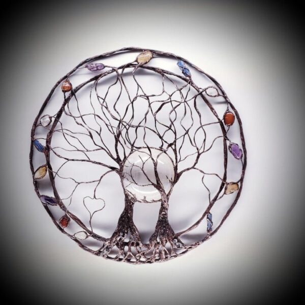 Circle Of Life - Metal Tree Wall Art