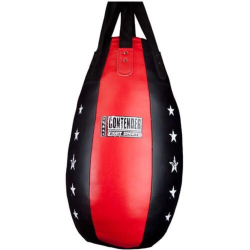 Contender Fight Sports Teardrop-Style 60 lb Heavy Bag – Compact Training Bag for Combat Sports