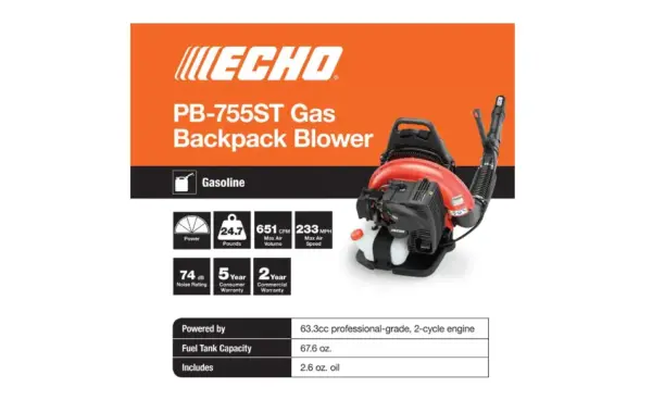 4CD41269-5D56-1078-1BB2-E17D7E64C4E4.webp 233 MPH 651 CFM 63.3cc Gas 2-Stroke Cycle Backpack Leaf Blower with Tube Throttle