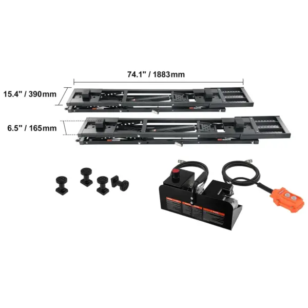 4CF31492-AA5D-6CDC-DEE9-D52E6CE48803.webp Portable Car Lift 5000 LBS Automatic Car Lift System Jack for Home Garage