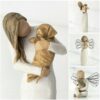 Comfort Puppy Sculpture Angel of Friendship