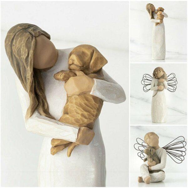 4d333235b1a5a9539d78058b69324b1a.jpg Comfort Puppy Sculpture Angel of Friendship