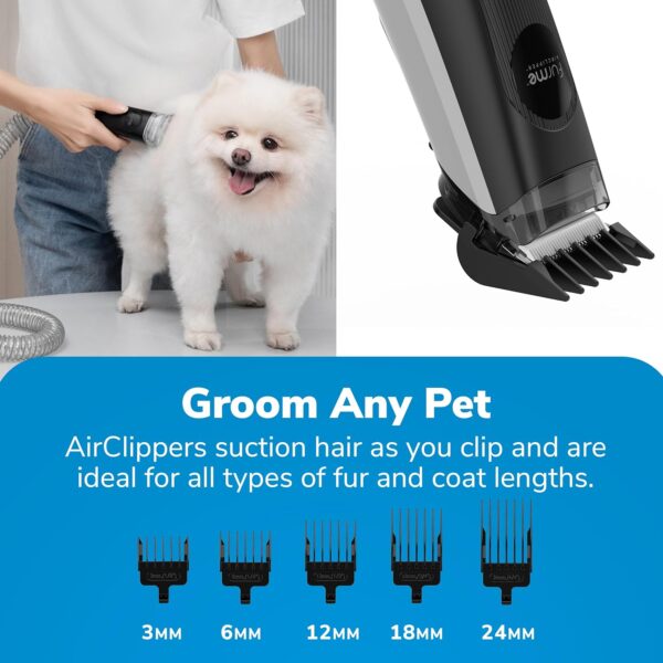505FDBAD-FCF6-AE4F-8181-E9FCF9B916B0.jpg Professional Plus Pet Grooming Vacuum Kit. 5 Pet Grooming Tools. 2L Canister. Works for All Dogs. Cats. and Pet Fur