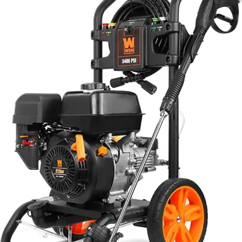 Gas Pressure Washer. 3400 PSI. 2.7 GPM. 212cc Engine. CARB Compliant