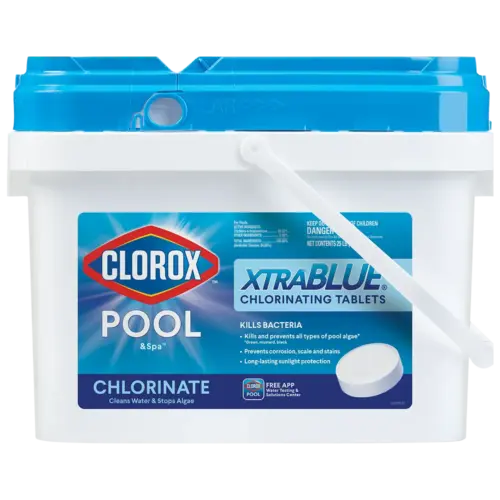 Clorox Pool&Spa XtraBlue 3′′ Chlorinating Tablets for Swimming Pools. 25lb