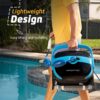 Dolphin Nautilus CC Plus Wi-Fi Automatic Robotic Pool Vacuum Cleaner. Always Cleaning. Never Charging. with Wall Climbing Scrubber Brush. Ideal for In-Ground Pools up to 50 FT in Length