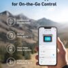 Anker SOLIX C1000 Portable Power Station with 200W Solar Panel. 1800W Solar Generator. 1056wh LFP (LiFePO4) Battery. 6 AC Outlets. Up to 2400W for Home. Power Outages. and Outdoor Camping
