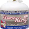 Pound Steel Propane Tank Cylinder with OPD Valve and Built-in Gauge. 20 lb Vertical-Flame King