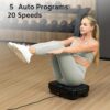 TheNeat Vibration Plate Exercise Machine. Whole Body Workout Vibration Fitness Platform. 330 Lbs Capacity. Low Noise Vibrating Plate Machine for Home & Office. NeatShake