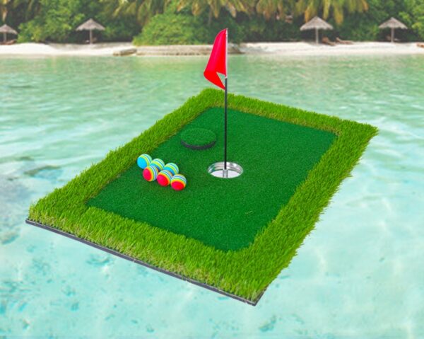 5F583401-9D3F-7936-D6B9-6595AC6A8DBD.jpg Golf Floating Green Pool Game (Perfect Golf Gift)