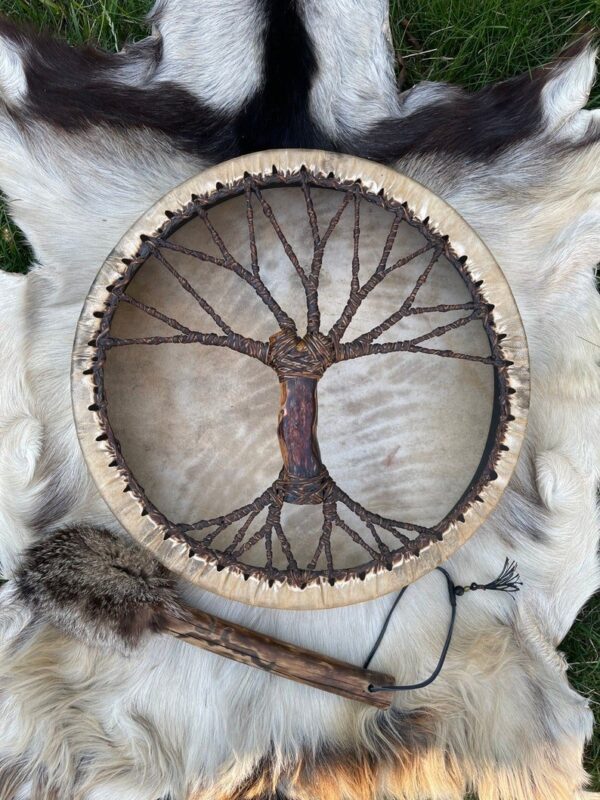 5e4faa210eb113d9243c5b04c109737c.jpg 🥁Eagle Shaman drum "Tree of life" Siberian drum Spirit music