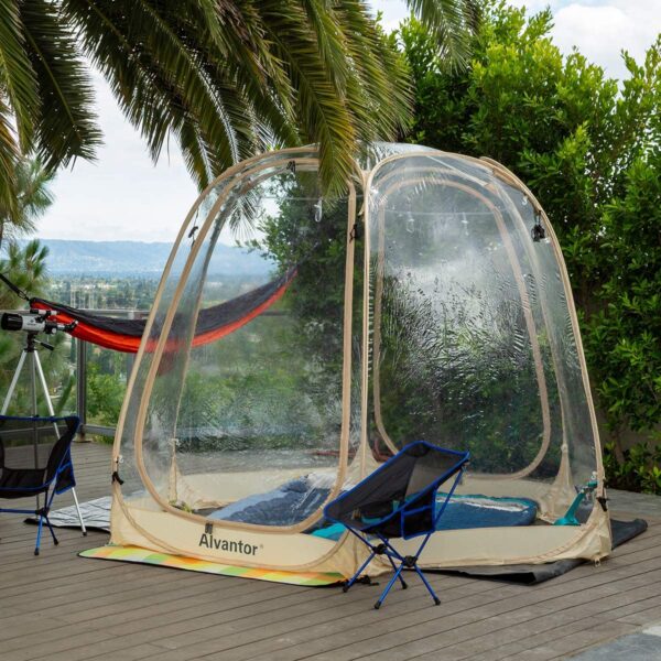 600F43B8-0844-D8F4-C6A4-09BE1D0A3EC4.jpg Bubble Tent Pop Up Gazebo. 8-10 Person Igloo Dome Garden Patio Canopy Shelter