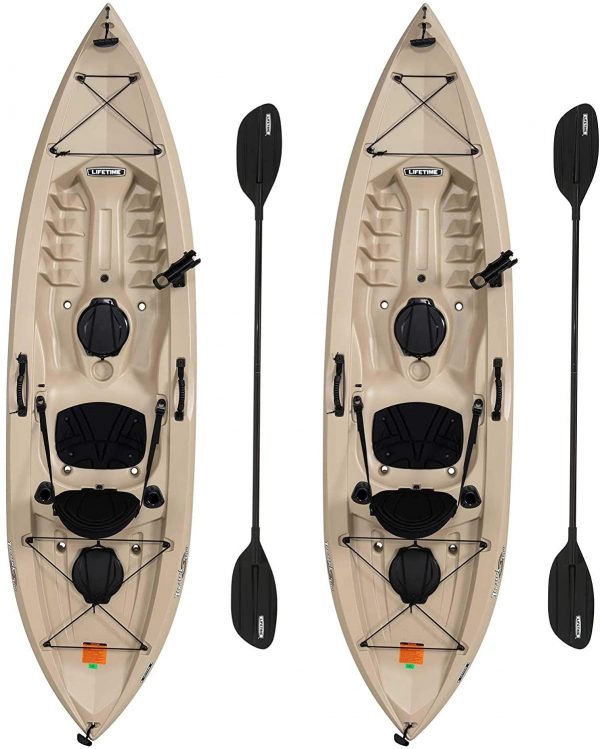 62b1e5e058ba47e79460657f4a768feb Lifetime 90806 Tamarack Angler 100 Fishing Kayak C 2 Pack