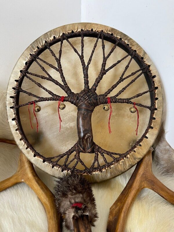 658188f4e991ef4b4cb7a4b6ec18825b.jpg 🥁Eagle Shaman drum "Tree of life" Siberian drum Spirit music
