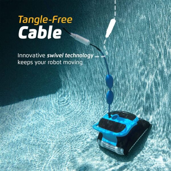 68672287-2D97-B327-7B51-AD6EC532D1A3.jpg Dolphin Nautilus CC Plus Wi-Fi Automatic Robotic Pool Vacuum Cleaner. Always Cleaning. Never Charging. with Wall Climbing Scrubber Brush. Ideal for In-Ground Pools up to 50 FT in Length