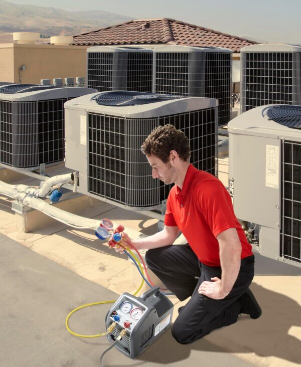 6955E87B-94DF-E90D-8042-F3A41E849B75.jpg (Portable Refrigerant Recovery Machine – 115V. 60Hz. for Both Liquid and Vapor Refrigerant. White-Robinair
