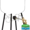 Pound Steel Propane Tank Cylinder with OPD Valve and Built-in Gauge. 20 lb Vertical-Flame King