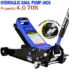 4-Ton Floor Jack. Low Profile Car Jack. Heavy-Duty Trolley Jack Car Lift with Dual Pump Pistons. Lifting Range 4"-21". 8000LBS