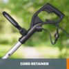 WORX WG896 12 Amp 7.5 Inch Electric Lawn Edger & Trencher. Orange and Black