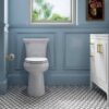 KOHLER Extra Tall Highline Arc Complete Solution 2-piece 1.28 GPF Single Flush Elongated Toilet in White (Seat Included) 78305-0