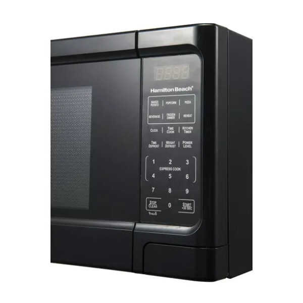 713E0B7A-9FCA-8826-00C6-BE823666C170.jpg Hamilton Beach 1.1 Cu. Ft. Sleek Black Digital Microwave - Effortless Touchpad Controls