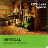 60V 21” Cordless (Self-Propelled) Lawn Mower . 2 x 4.0Ah Batteries and Dual Port Rapid Charger