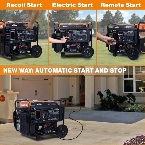 750B63E8-2810-6BFF-3B27-5E191A9D2BBC.jpg GENMAX 10500 Peak Watt Tri Fuel Open Frame Inverter Generator.with ATS.Quiet Technology.CO Sensor.digital display and 50A.Ideal for Home backup.contruction site and RV Camping (GM10500XiT)