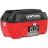 CRAFTSMAN V60 Battery. 5.0 Ah Lithium Ion (CMCB6050)