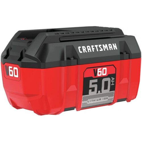 CRAFTSMAN V60 Battery. 5.0 Ah Lithium Ion (CMCB6050)