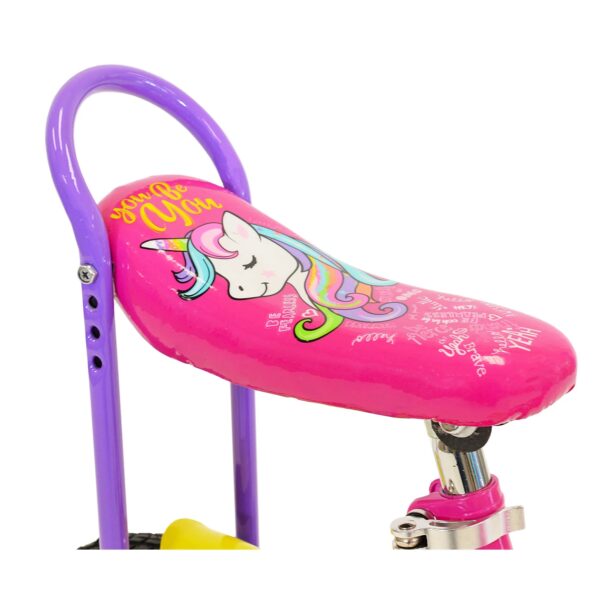 776B61B5-9147-3431-7E28-CE8B5E979D27.jpg LittleMissMatched 12 In. Let You Be You Unicorn Bike . Pink and Purple