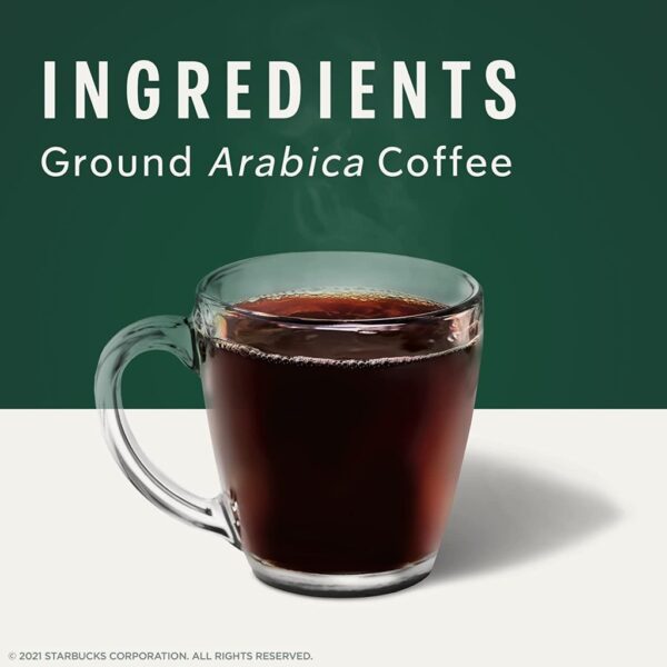 786B1638-238D-86BF-016B-739752DC240D Starbucks Dark Roast French Roast Arabica K-Cup Coffee Pods, 96 Count