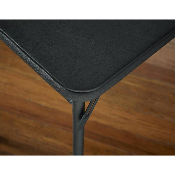78F1CC1F-525F-7BCB-204F-5F947DB1D3E5.jpg Cosco 34 in. Black Vinyl Top Folding Card Table 14696BLK1E