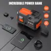 Car Jump Starter with Air Compressor. 4500A Peak 26800mAh 12V Auto with 150PSI Tire Inflator（up to All Gas or 10.0L Diesel Engine）