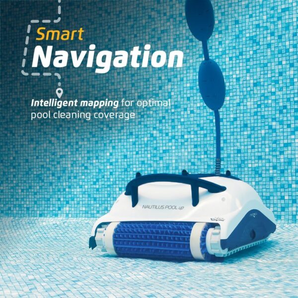 7B21383C-DAE2-FEEE-D236-50D9F126A40B.jpg Dolphin Nautilus CC Plus Wi-Fi Automatic Robotic Pool Vacuum Cleaner. Always Cleaning. Never Charging. with Wall Climbing Scrubber Brush. Ideal for In-Ground Pools up to 50 FT in Length