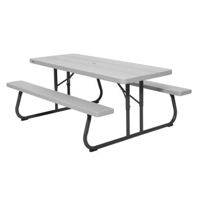 7B676694-1C65-8EC8-3B92-6C384A5EA962.jpg 6-Foot Classic Folding Picnic Table 48
