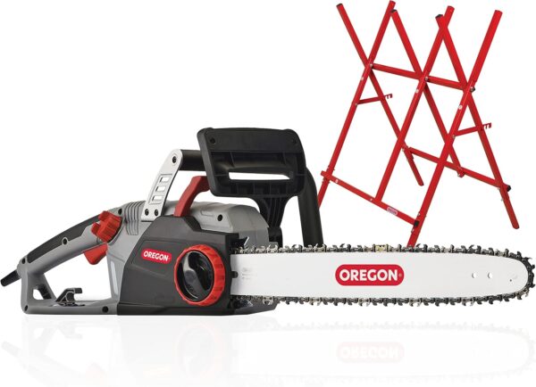 7CBAB4F1-24E0-AA76-8A79-662449EDC4DA.jpg Oregon CS1500 18-inch 15 Amp Self-Sharpening Corded Electric Chainsaw. with Integrated Self-Sharpening System (PowerSharp). 2-Year Warranty. 120V. Grey. Black