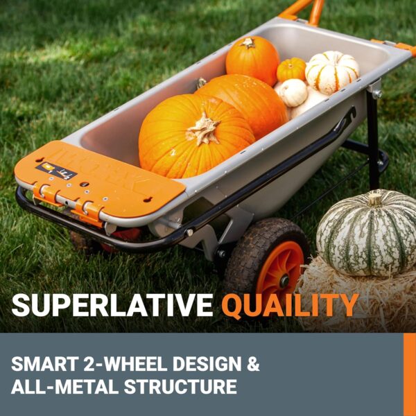 7CCFE65B-0831-A38D-95B7-499E379F91B1.jpg Worx WG050 8-in-1 Aerocart Garden Cart/Wheelbarrow Heavy Duty/Dolly