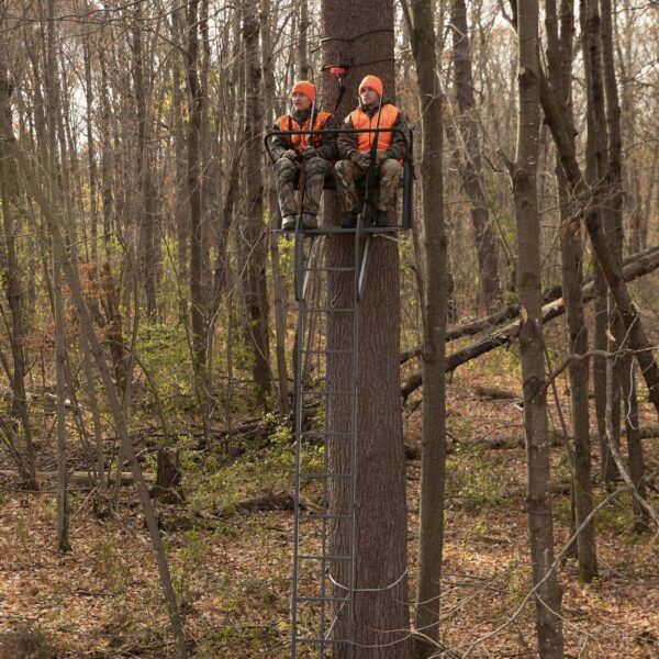 7D1992F6-D679-E2CA-E30C-3F4F1C7B07A5 RIVERS EDGE Lockdown 21 ft. 2-Man Ladder Treestand LD202E