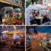 Bubble Tent Pop Up Gazebo. 8-10 Person Igloo Dome Garden Patio Canopy Shelter