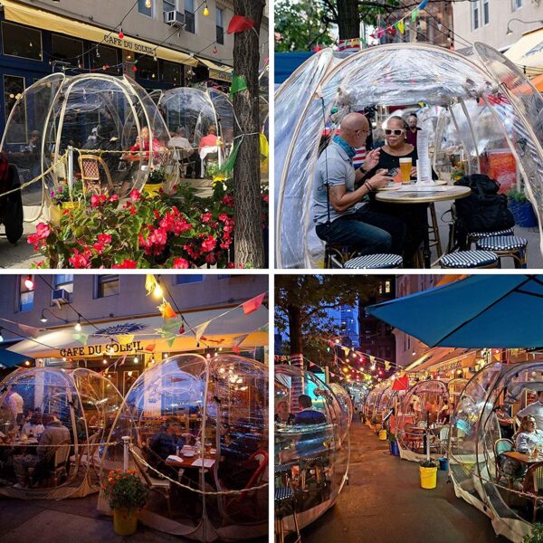 7E6ECDC9-0333-D3FA-0E05-197C153C08AE.jpg Bubble Tent Pop Up Gazebo. 8-10 Person Igloo Dome Garden Patio Canopy Shelter