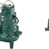 Waste-Mate 267-0001 Sewage Pump. 1/2 HP Automatic – Heavy-Duty Submersible Sewage. Effluent or Dewatering Pump