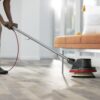 Commercial Orbiter Hard Floor Cleaner Machine. Multi-Purpose Floor Cleaning. Random Orbital Drive. Wide Cleaning Path. 50-Foot Long Cord. ORB550MC. Gray/Red-Oreck
