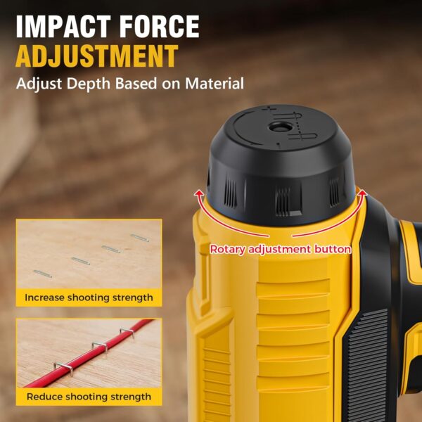 82A6FCA6-B242-4367-462D-92A81AF0B54A.jpg Alloyman 18 Gauge Nail Gun Battery Powered. 2 in 1 Cordless Brad Nailer/Electric Stapler with 2.0Ah Battery and Charger.1000pcs Nails and 500pcs Staples Included for Home Improvement & Woodworking