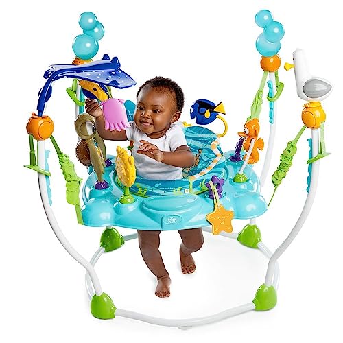 82F265D7-E9C2-530D-A589-BD2FD8AE7560.jpg Bright Starts Baby Finding Nemo Sea of Activities Baby Activity Center Jumper