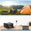 ZD-529 Solar Portable Power Station 2000 Amps Jump Starter. 260 PSI Air Compressor. 12V Car Battery Charger with 400W Inverter Dual AC/DC/USB Output. Emergency Backup Power with Flashlights