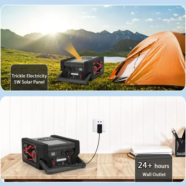 83DC09E5-B915-6238-1E90-6F02D19EA32A.webp ZD-529 Solar Portable Power Station 2000 Amps Jump Starter. 260 PSI Air Compressor. 12V Car Battery Charger with 400W Inverter Dual AC/DC/USB Output. Emergency Backup Power with Flashlights
