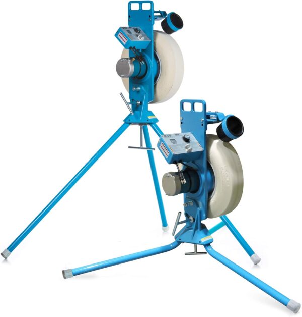 Combo Pitching Machine – Adjustable Up to 60 MPH, for Baseball & Softball, Ideal for Pitching-Machine Leagues